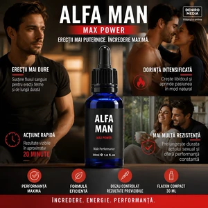 Alfa Man Max Power Performance Drops 30ml