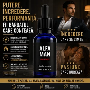 Alfa Man Max Power Performance Drops 30ml