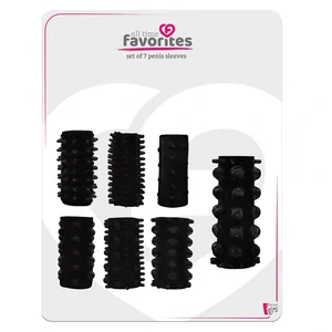 All Time Favorites Sleeves Set Negru
