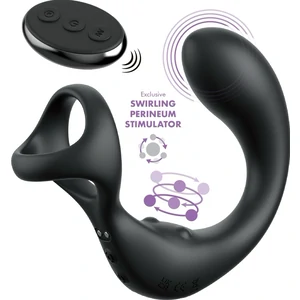 Anal Fantasy Elite Taint Alizer Prostată Perineu 3 Viteze Negru