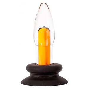 Anal Plug 10 Speeds Vibrating Portocaliu pe Denysa.ro