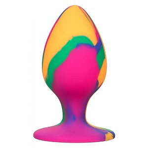 Anal Plug Cheeky Large Tie-Dye Multicolor pe Denysa.ro
