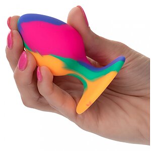 Anal Plug Cheeky Medium Tie-Dye Multicolor