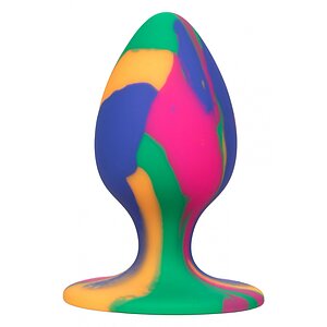Anal Plug Cheeky Medium Tie-Dye Multicolor