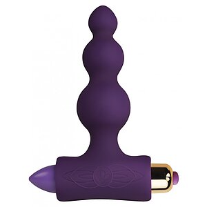 Anal Plug cu Vibrații Bubbles Rocks-Off Mov pe Denysa.ro