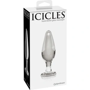Anal Plug de Sticlă Icicles 26 Transparent