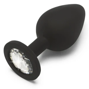 Anal Plug Diamond Jewel Medium Negru Anal Plug Diamond Jewel Medium Negru pe Denysa.ro