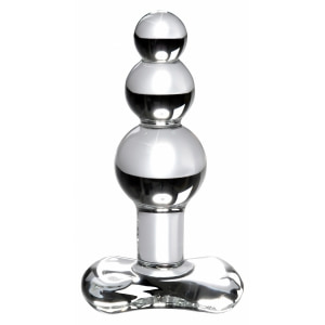 Anal Plug Din Sticlă Icicles No 47 Transparent pe Denysa.ro
