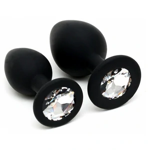Anal Plug Duo Set Negru pe Denysa.ro