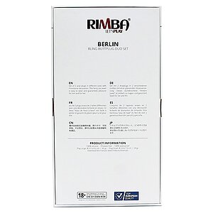 Anal Plug Duo Set Berlin Bling Roz