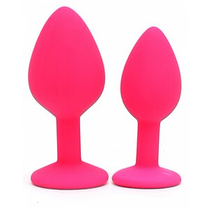 Anal Plug Duo Set Berlin Bling Roz pe Denysa.ro