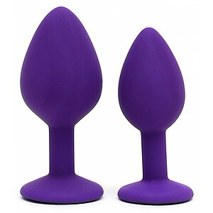 Anal Plug Duo Set Rimba Berlin Bling Mov pe Denysa.ro