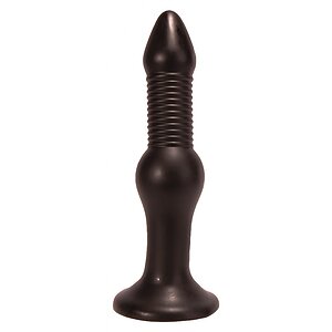 Anal Plug Extra Large Girthy 27.4cm Negru pe Denysa.ro