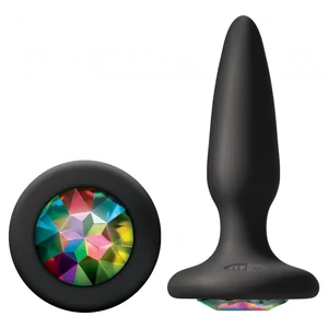 Anal Plug Glams Mini Rainbow Multicolor Anal Plug Glams Mini Rainbow Multicolor pe Denysa.ro