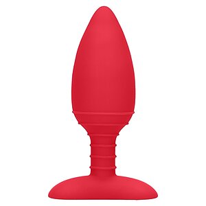 Anal Plug Glow Heating Anal Roșu pe Denysa.ro