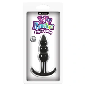 Anal Plug Jelly Rancher Ripple Negru