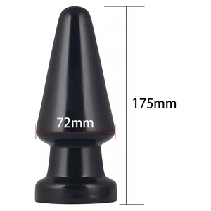 Anal Plug King Sized Shocker Negru