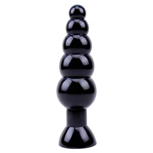 Anal Plug Large Anal Bead Negru pe Denysa.ro