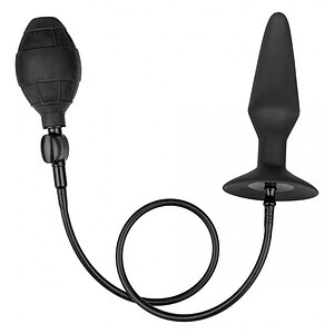 Anal Plug Large Silicone Inflatable Negru pe Denysa.ro
