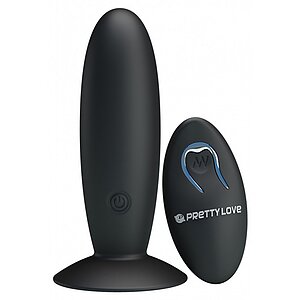 Anal Plug Love Remote Control Vibrating Negru pe Denysa.ro