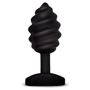 Anal Plug Lux Gplug Twist Negru pe Denysa.ro