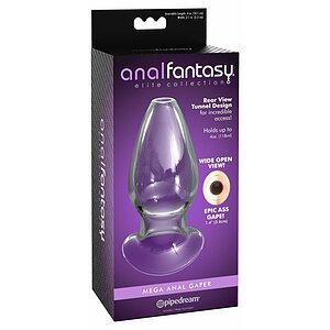 Anal Plug Mega Gaper Transparent