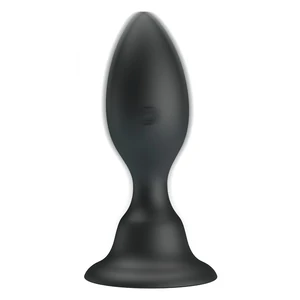 Anal Plug Mr. Play Vibrating Negru