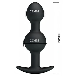 Anal Plug Pretty Love Heavy Negru