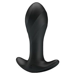 Anal Plug Pretty Love Massager Negru pe Denysa.ro