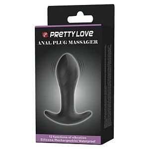 Anal Plug Pretty Love Massager Negru