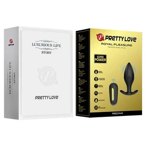 Anal Plug Pretty Love Royal Pleasure Regina Negru