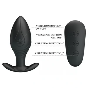 Anal Plug Pretty Love Royal Pleasure Regina Negru