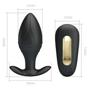 Anal Plug Pretty Love Royal Pleasure Regina Negru
