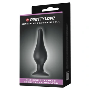 Anal Plug Cu Ventuză Negru