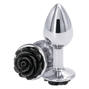 Anal Plug Negru Mic Pentru Incepatori Plug Anal Mic Forma Anatomica