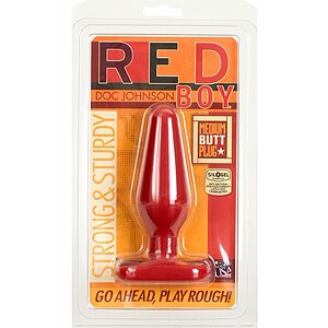 Anal Plug Red Boy M Roșu
