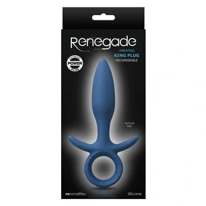 Anal Plug Renegade King Small Albastru