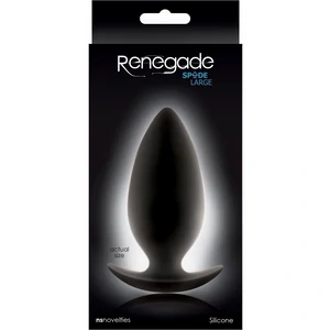 Anal Plug Renegade Spades Large Negru