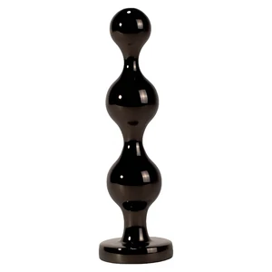 Plug Anal Metalic Negru Dop Anal Metalic Secret Shine