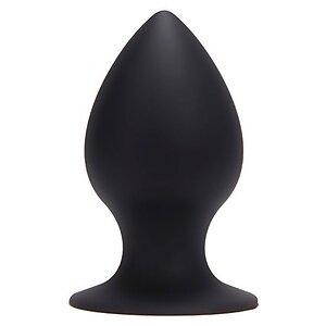 Anal Plug Silicone Smooth Pleasure Negru pe Denysa.ro