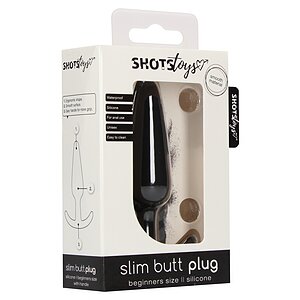 Anal Plug Slim Shots Negru