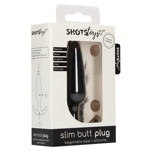 Anal Plug Slim Shots Negru