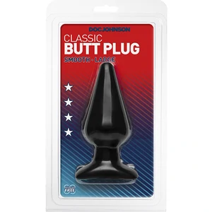 Anal Plug Smooth L Negru