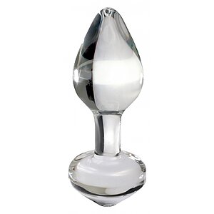 Plug Anal Sticla Transparent Pret