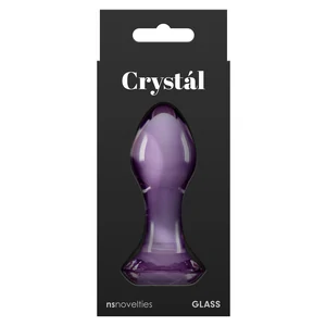 Anal Plug Sticlă Crystal Gem Mov
