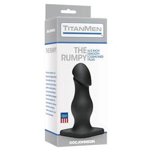 Anal Plug TitanMen The Rumpy Negru