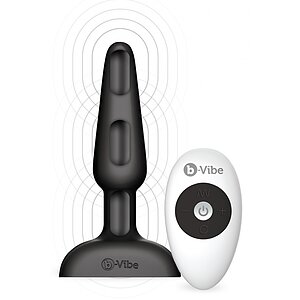 Anal Plug Trio Remote Control Negru pe Denysa.ro