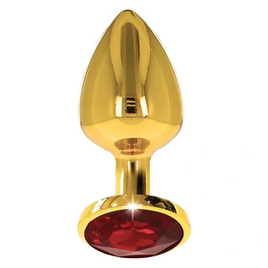 Anal Plug With Diamond Jewel S Auriu pe Denysa.ro