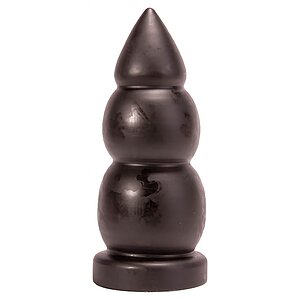 Anal Plug X-MEN cu Ventuză 9.6 inch Negru pe Denysa.ro