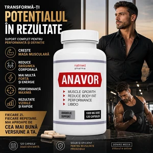 Anavor Creștere Masă Musculară 120 Capsules